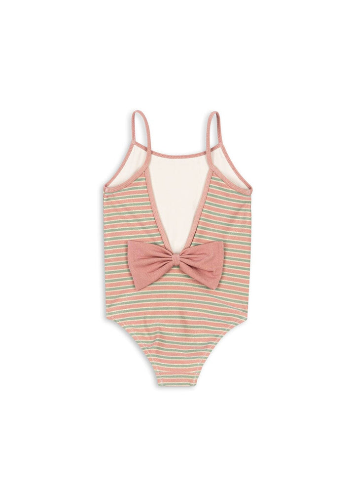 Konges Sløjd - Bowwow Swimsuit Ks104715 - Blush Stripe Badedragter 