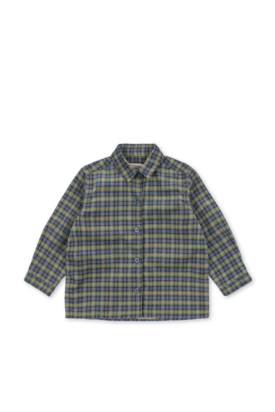 Konges Sløjd - Cara Ls Shirt Gots Ks108135 - Laurel Blue Check Skjorter 