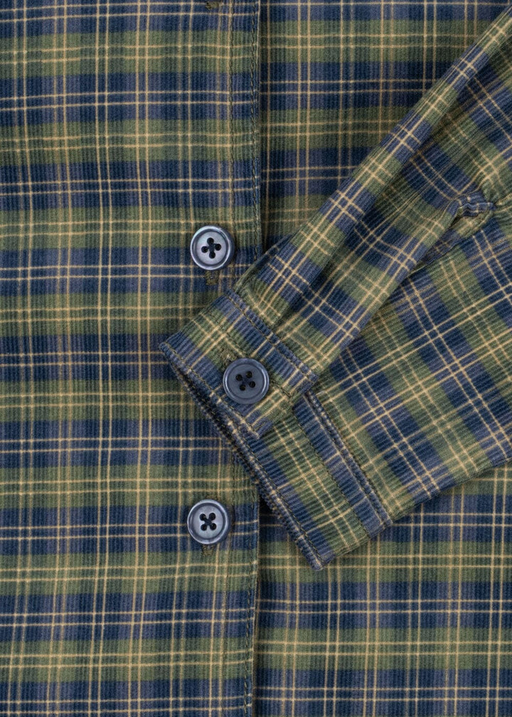 Konges Sløjd - Cara Ls Shirt Gots Ks108135 - Laurel Blue Check Skjorter 