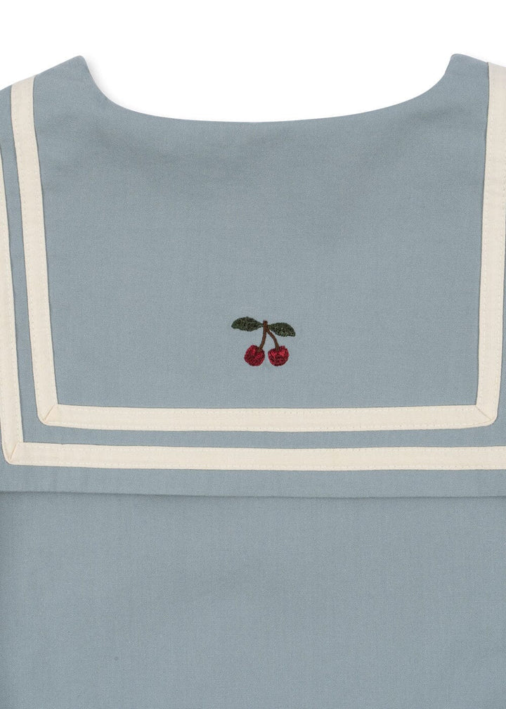 Konges Sløjd - Celebration Allie Sailor Dress Gots Ks103567 - Ashley Blue Kjoler 