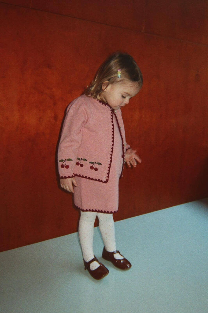 Konges Sløjd - Collette Cardigan Ks106428 - Pale Blush Cardigans 