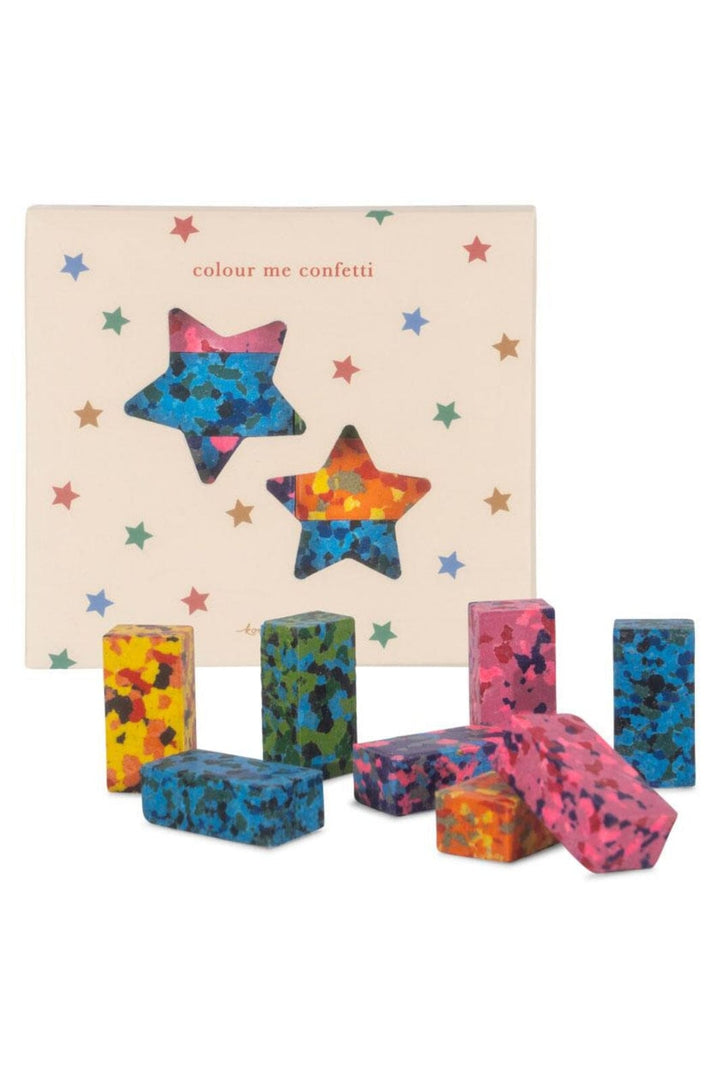 Konges Sløjd - Confetti Crayons Ks103233 - Multi Star