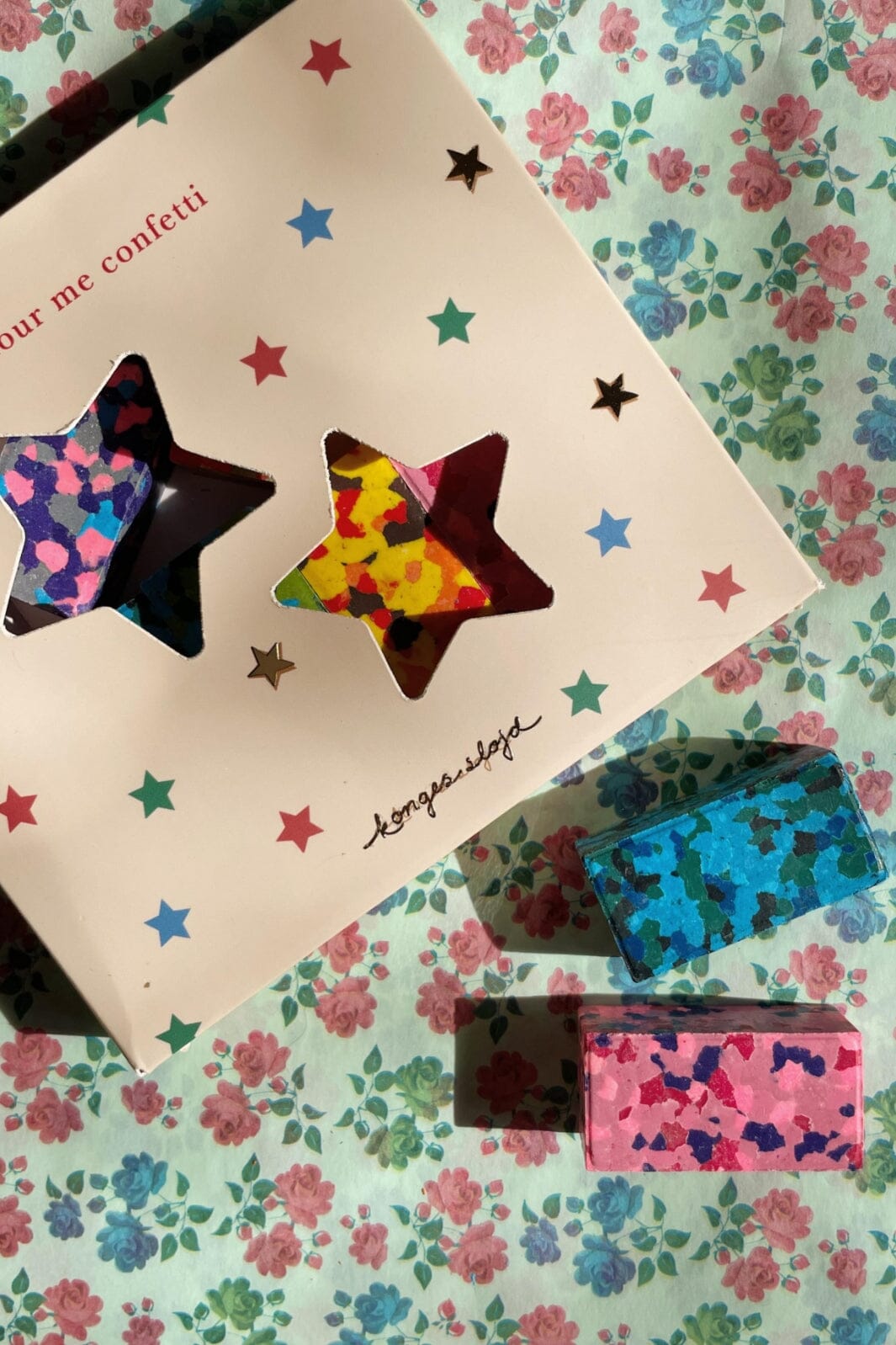 Konges Sløjd - Confetti Crayons Ks103233 - Multi Star
