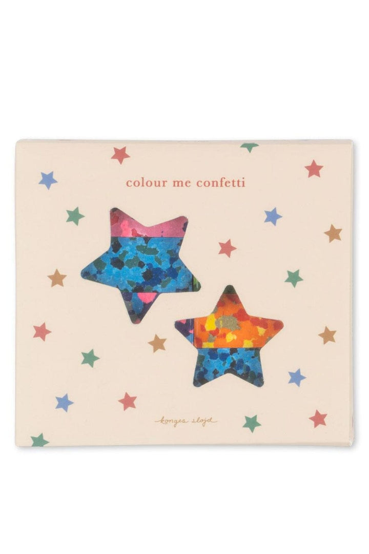 Konges Sløjd - Confetti Crayons Ks103233 - Multi Star