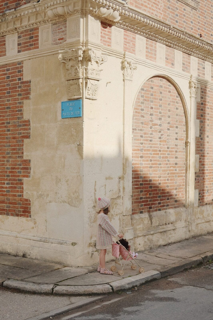 Konges Sløjd - Doll Stroller Ks102660 - Lacy Pink