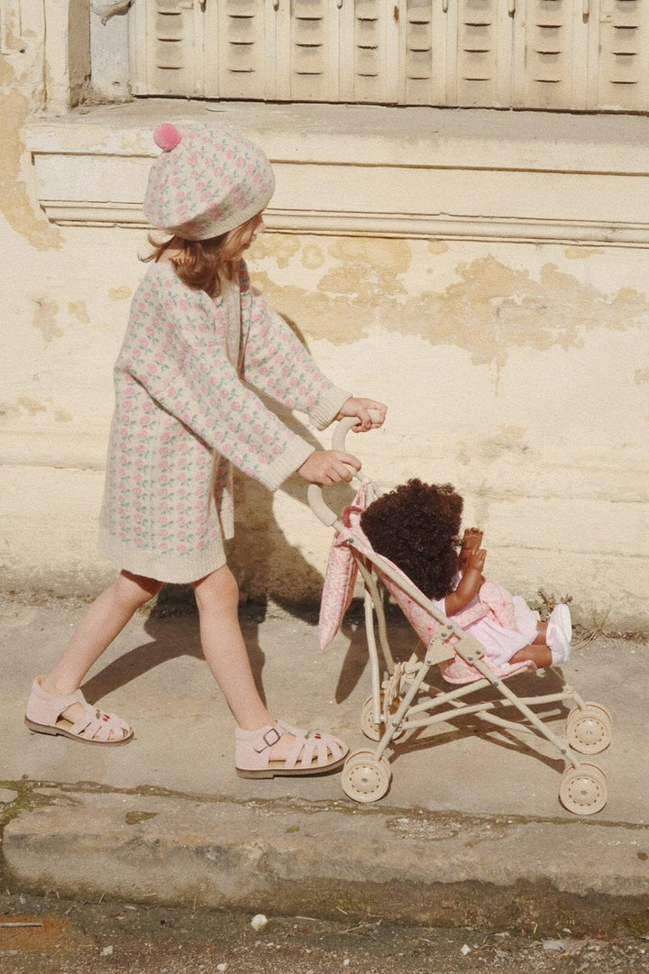Konges Sløjd - Doll Stroller Ks102660 - Lacy Pink