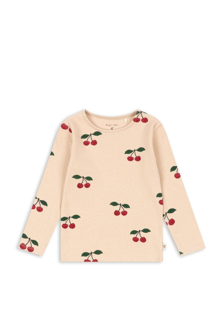 Konges Sløjd - Ella Ls Tee Gots Ks105983 - Ma Grande Cerise