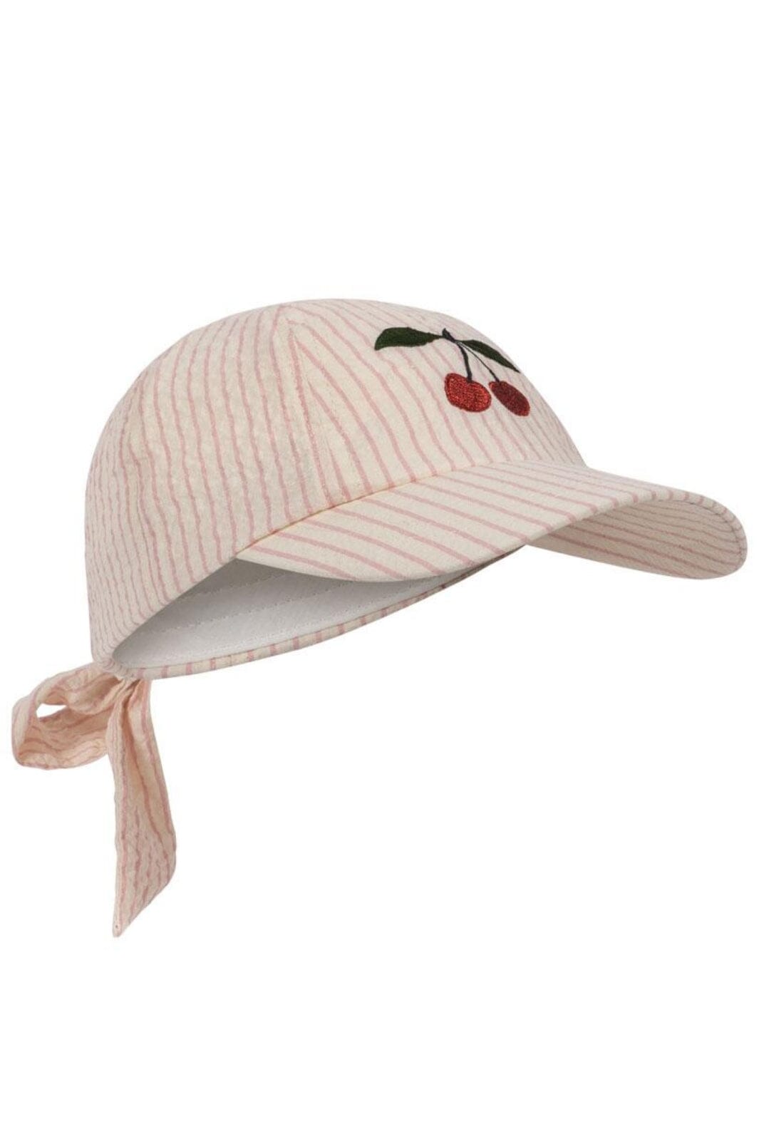 Konges Sløjd - Ellie Bow Cap Gots Ks103078 - Peony Stripe