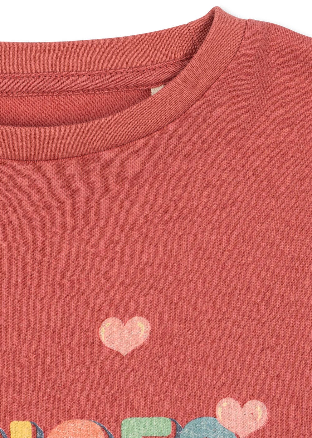 Konges Sløjd - Era Ls Tee Ocs Ks105986 - Faded Rose