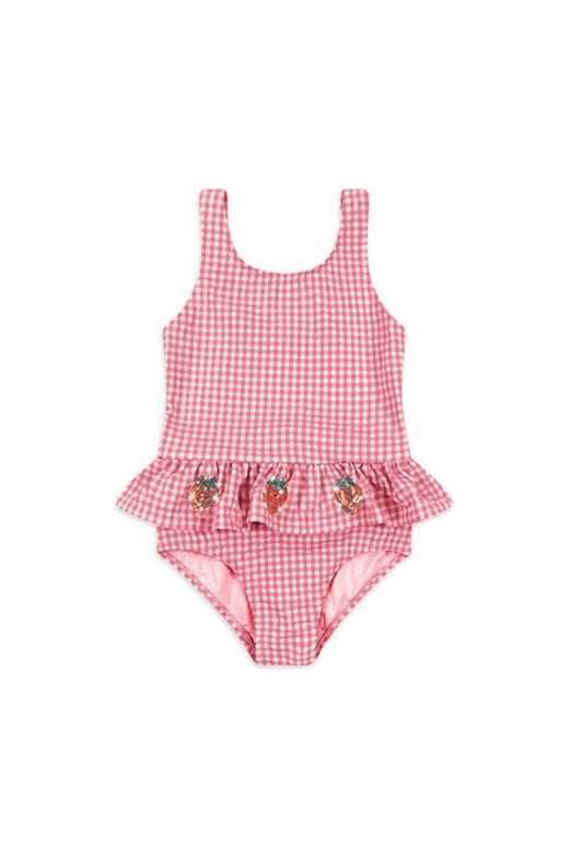 Konges Sløjd - Etta Swimsuit Ks104790 - Geranium Pink Badedragter 