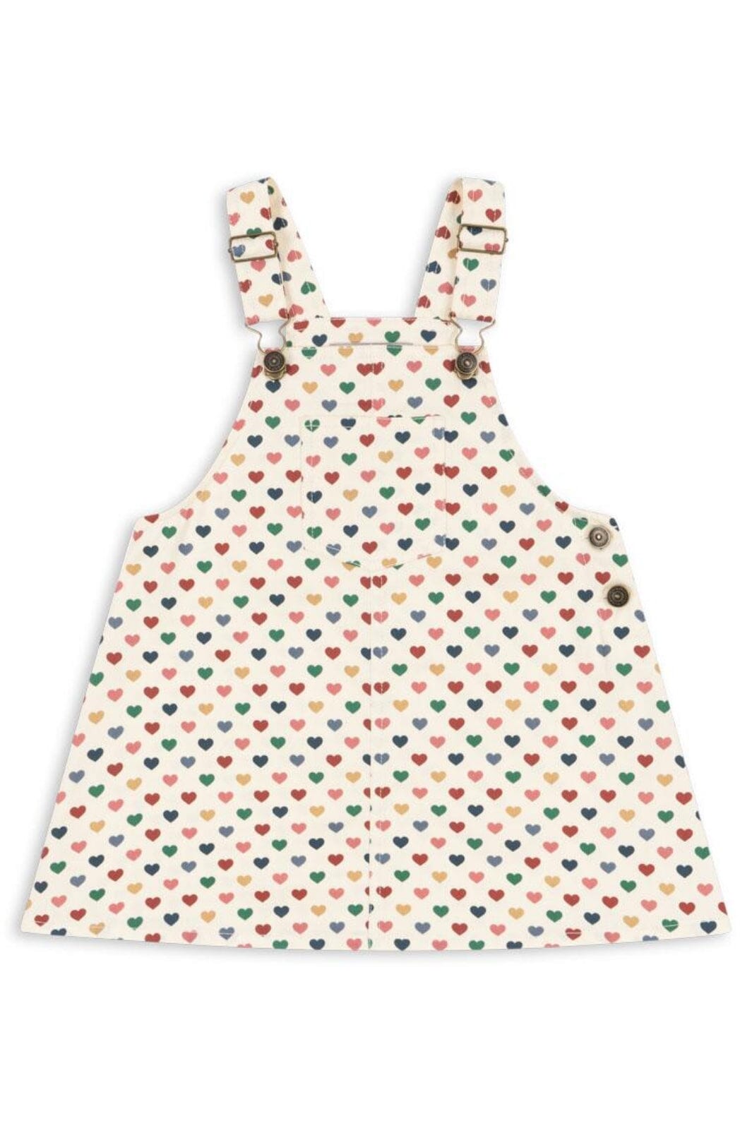 Konges Sløjd - Frankie Overall Dress Gots Ks103181 - Coeur Coloré