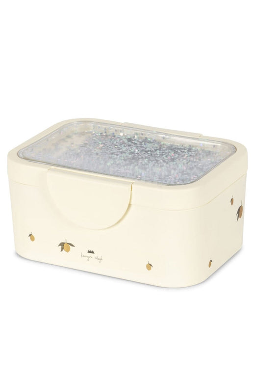 Konges Sløjd - Glitter Lunch Box Ks103822 - Lemon