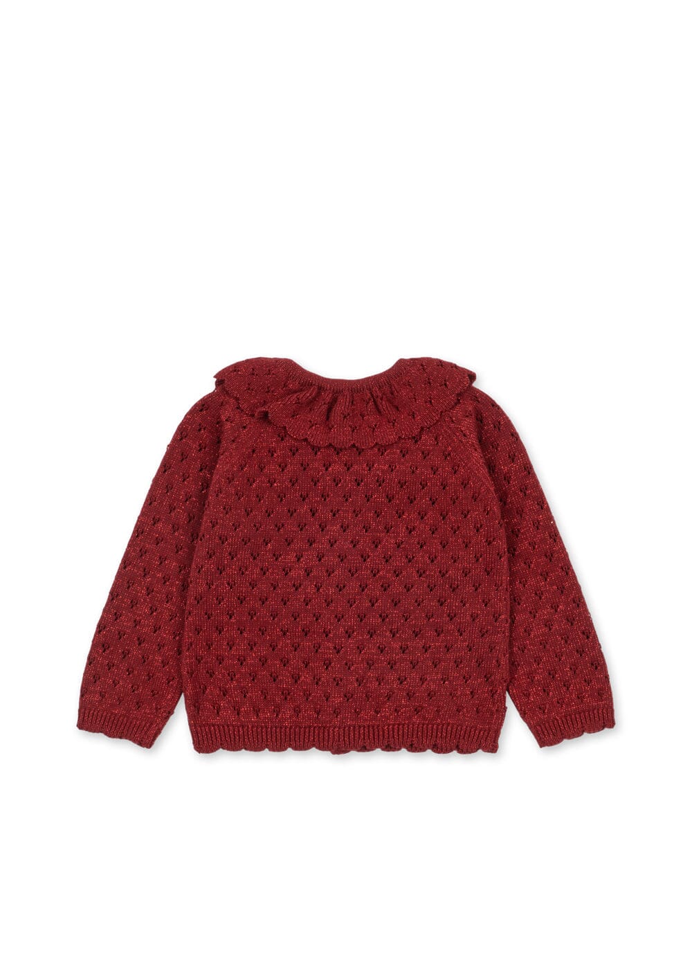 Konges Sløjd - Holiday Cardigan Ks106493 - Red Dahlia