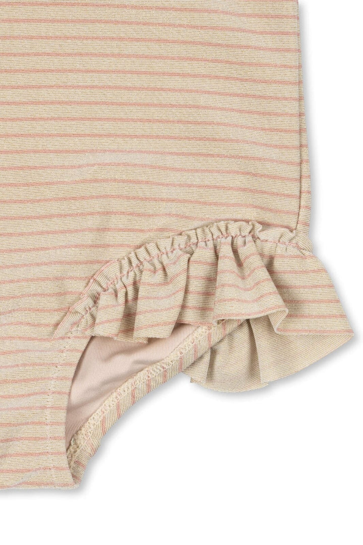 Konges Sløjd - Jade Ls Swimsuit Ks104856 - Rose Stripe