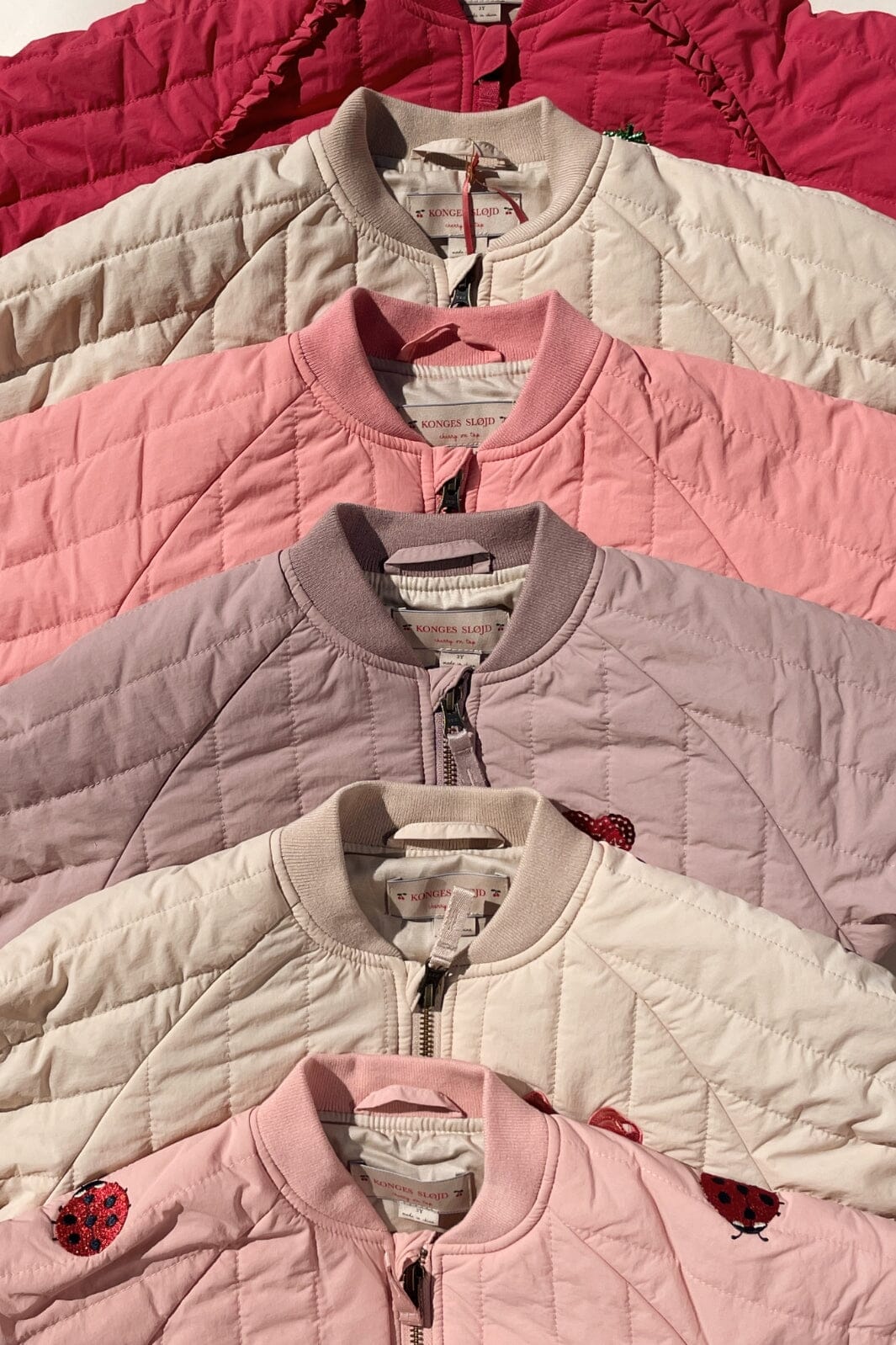 Konges Sløjd - Juno Bomber Jacket Ks102313 - Strawberry Ice
