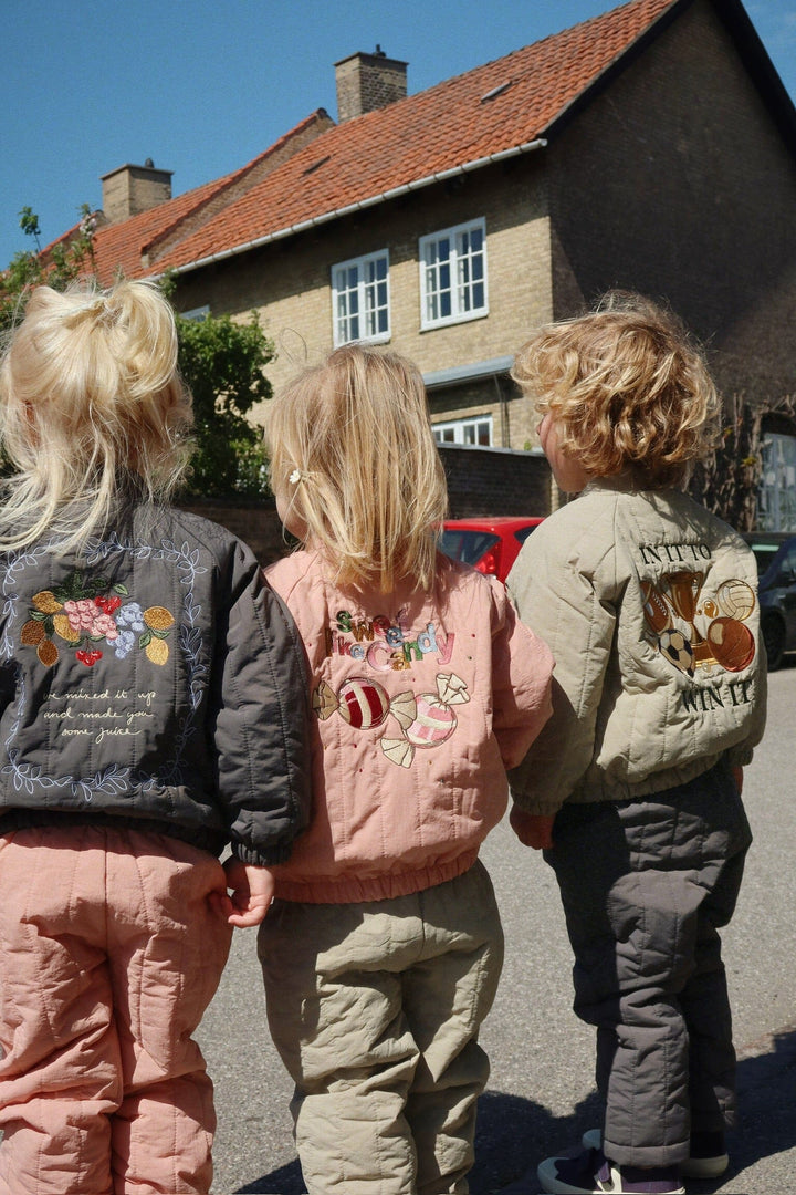 Konges Sløjd - Juno Bomber Jacket Ks104877 - Cameo Brown Jakker 