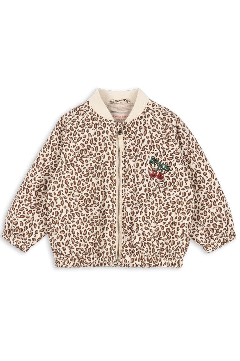 Konges Sløjd - Juno Printed Sequin Bomber Jacket Ks104884 - Leo Jakker 