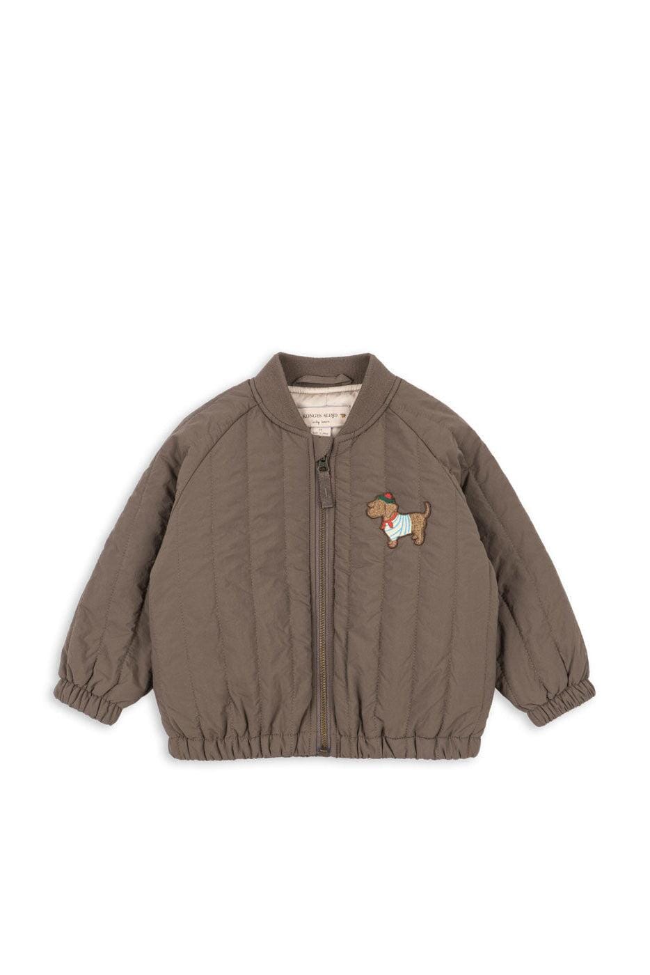 Konges Sløjd - Juno Terry Bomber Jacket Ks105734 - Walnut Jakker 