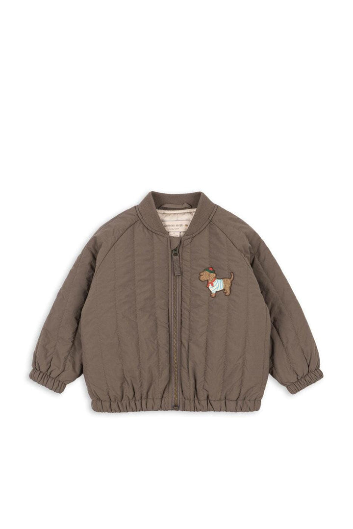 Konges Sløjd - Juno Terry Bomber Jacket Ks105734 - Walnut Jakker 