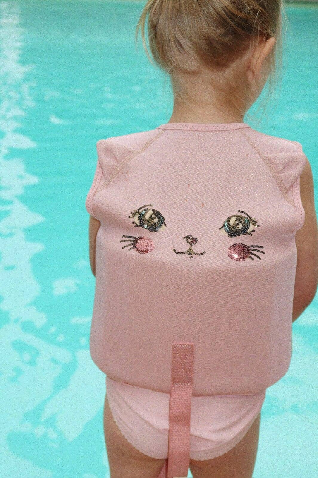 Konges Sløjd - Kitty Swim Vest Ks104921 - Powder Pink Svømmeveste 