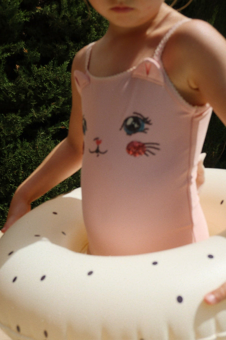 Konges Sløjd - Kitty Swimsuit Grs Ks104922 - Powder Pink Badedragter 