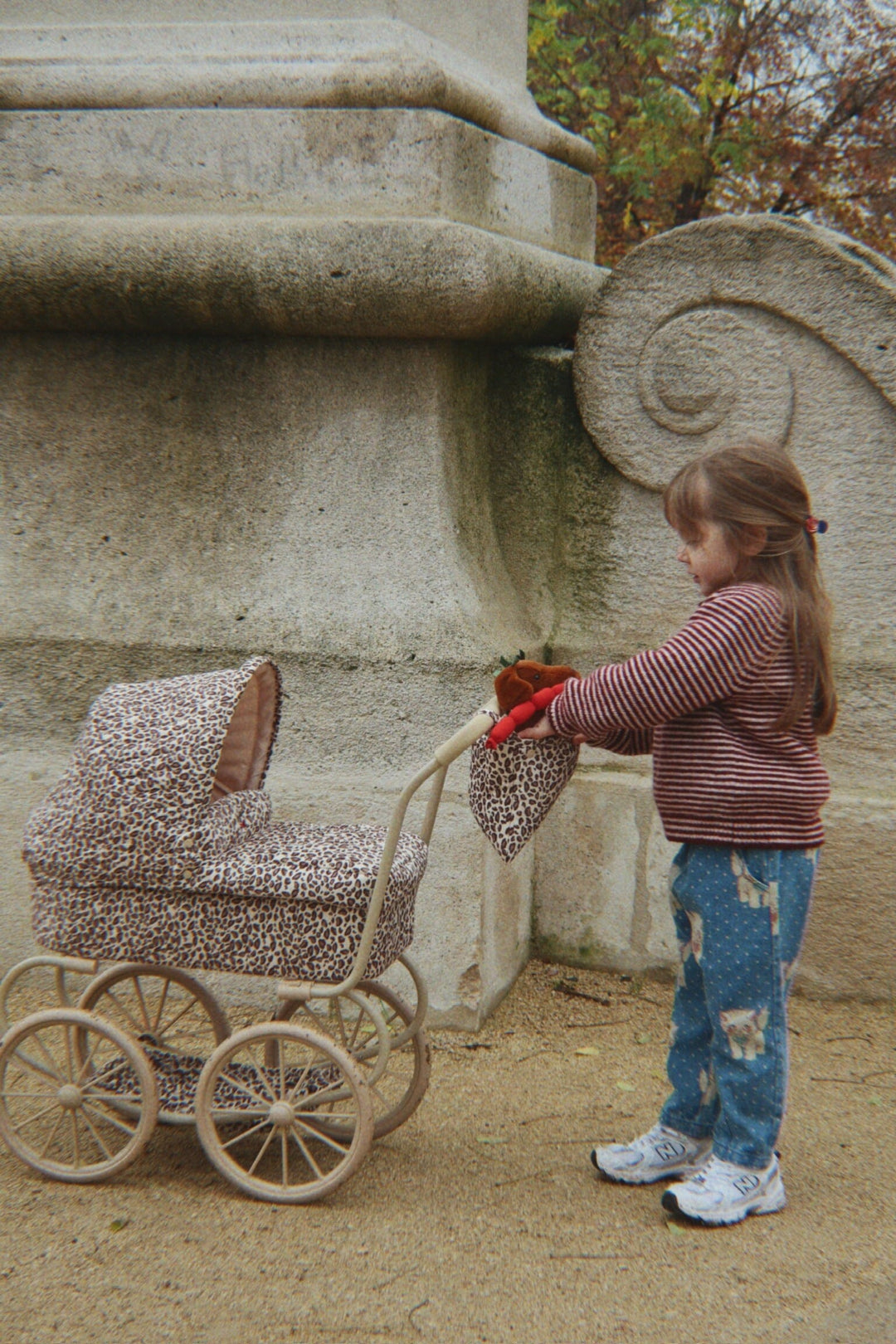 Konges Sløjd - Leo Minnie Doll Pram Ks106099 - Leo Legetøj 