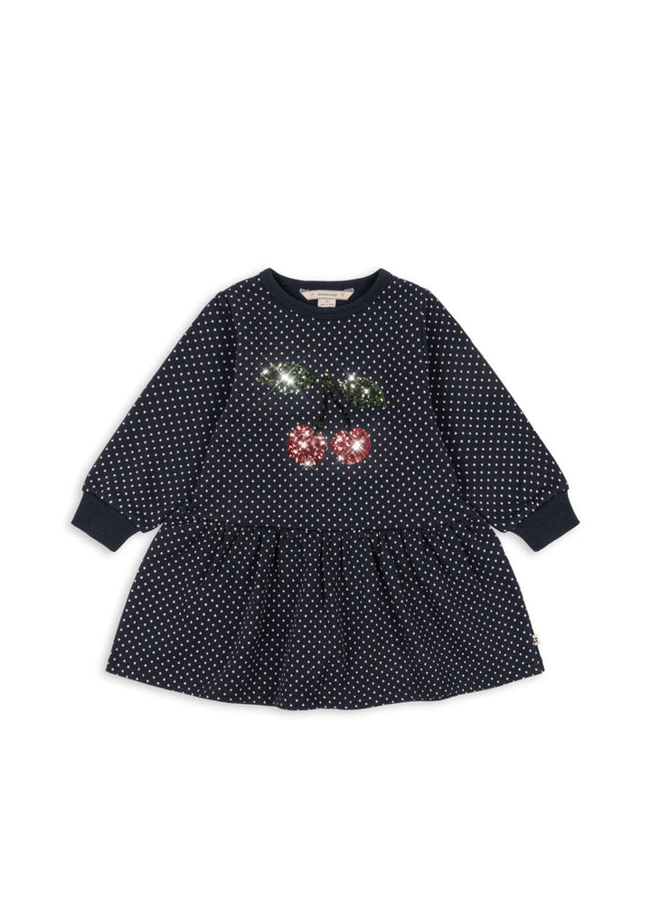 Konges Sløjd - Lou Dot Sequin Sweat Dress Gots Ks106118 - Dot Tout Petite