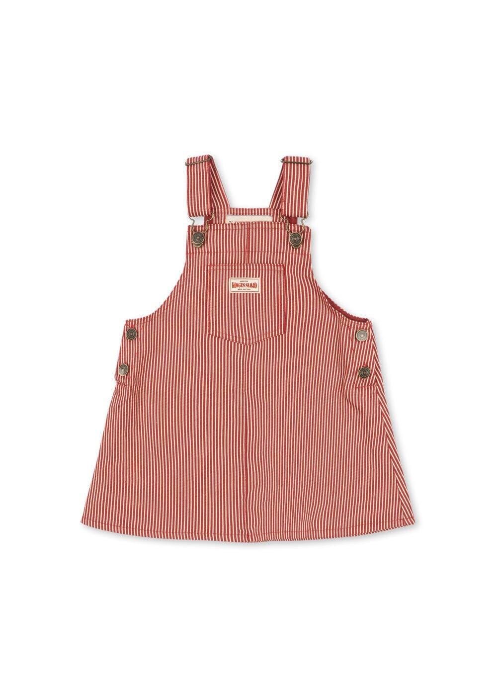 Konges Sløjd - Luc Spencer Dress Gots Ks106529 - Milk Rouge Stripe