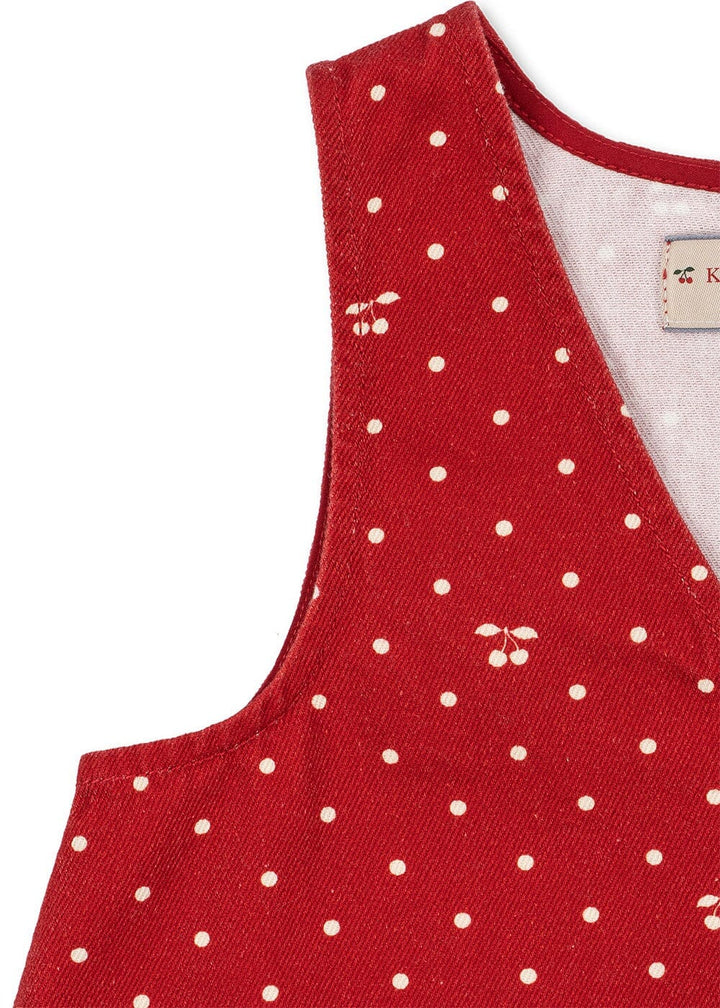 Konges Sløjd - Magot Dress Gots Ks106537 - Cherry Dot Derby