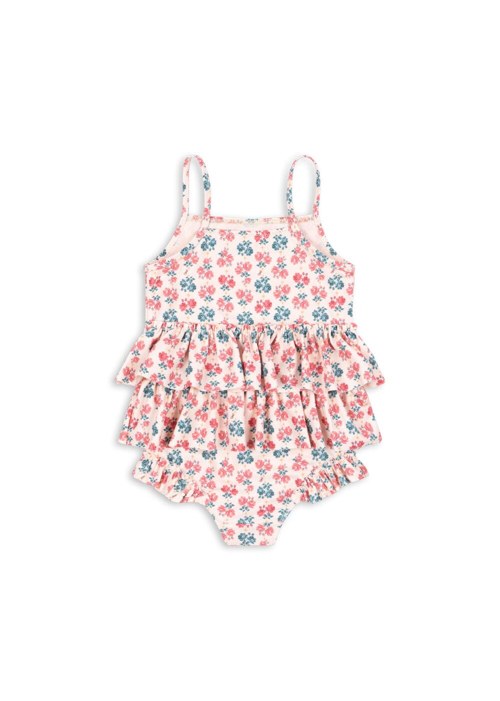 Konges Sløjd - Manuca Frill Swimsuit Grs Ks104988 - Lumina Rose Badedragter 