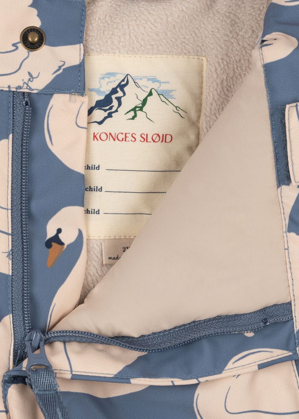 Konges Sløjd - Mismou Snow Pants Ks105743 - Swan 
