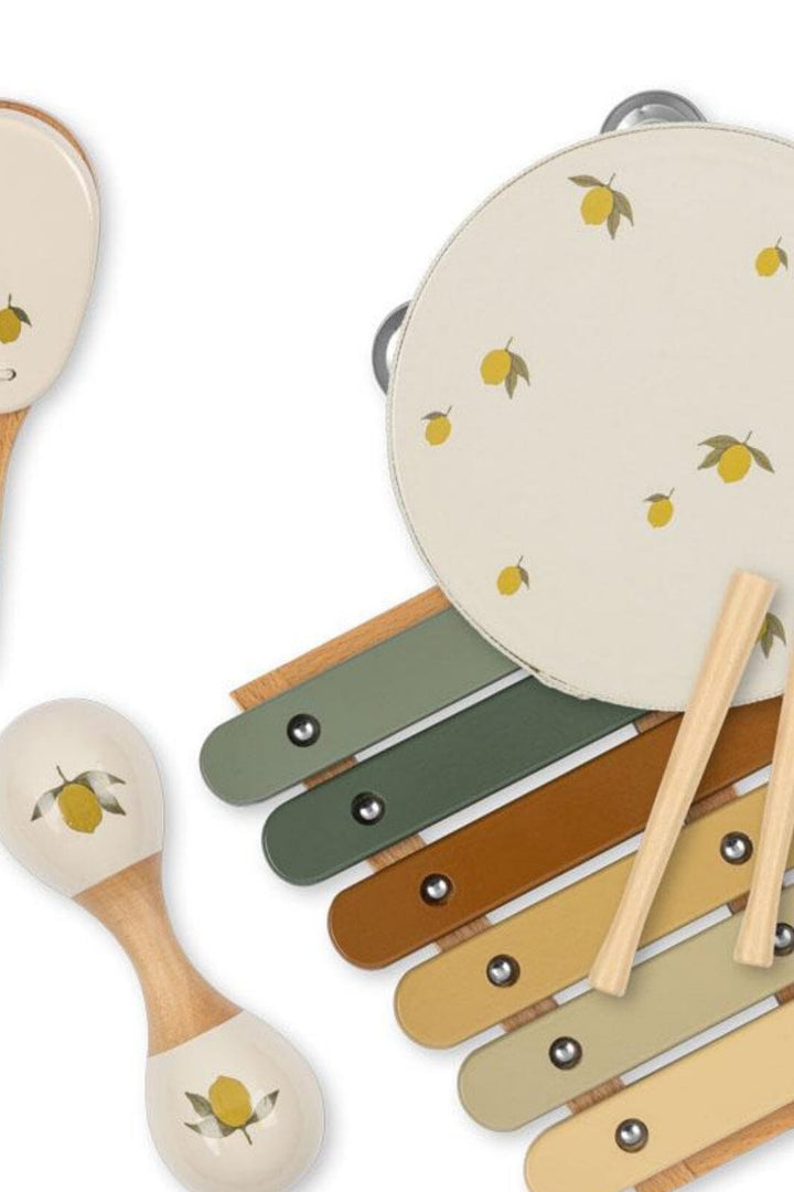 Konges Sløjd - Music Set Lemon Glossy Fsc Ks104062 - Lemon