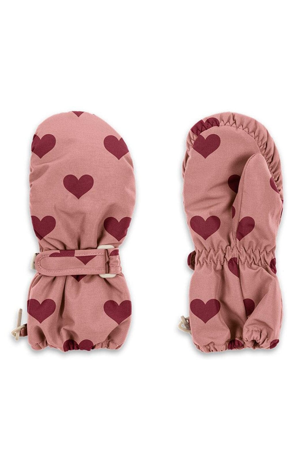 Konges Sløjd - Nohr Snow Mittens Print Ks103515 - Amour Pink