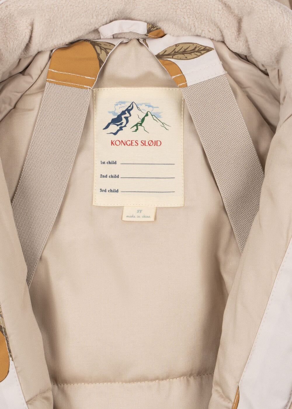 Konges Sløjd - Nohr Snowsuit Print - Mon Grand Citron