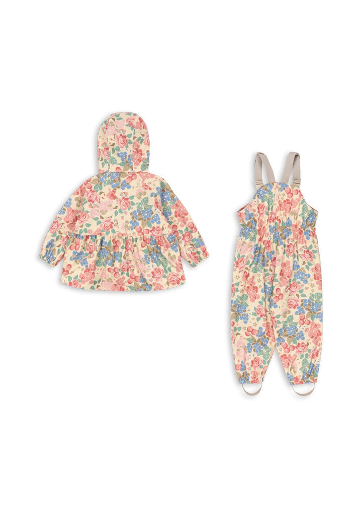 Konges Sløjd - Rainy Palme Set Girl Ks105050 - Bloomiegrape Regntøj 