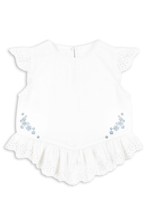 Konges Sløjd - Rhw X Ks Fiori Top Gots Ks103599 - Optic White