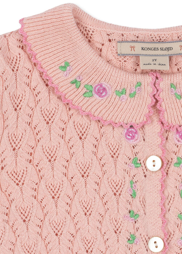 Konges Sløjd - Rosier Cardigan Ks106224 - Light Rose Cardigans 