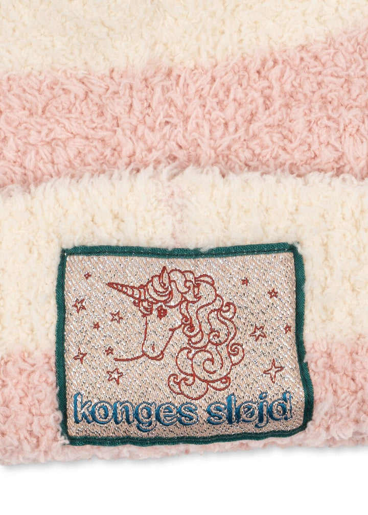 Konges Sløjd - Softy Beanie Ks106236 - Rosy Stripe Huer 