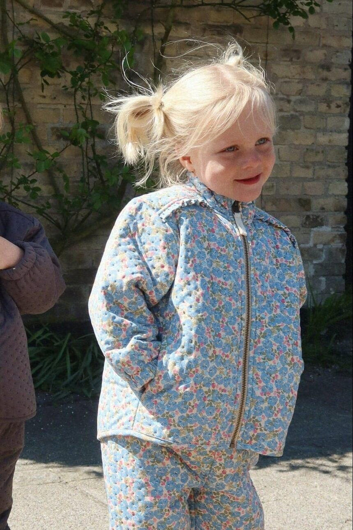 Konges Sløjd - Thermo Frill Jacket Grs Ks105102 - Fleur Rosier Jakker 