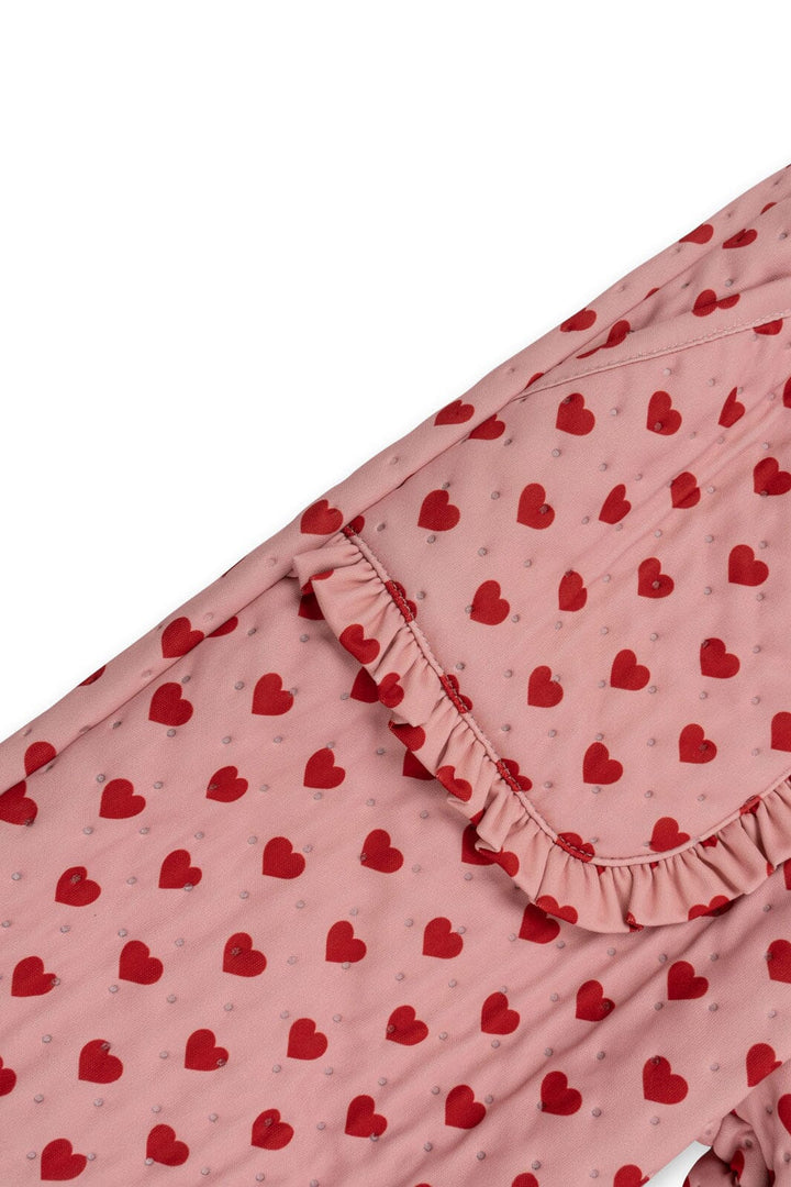 Konges Sløjd - Thermo Frill Pants - Coeur Mellow