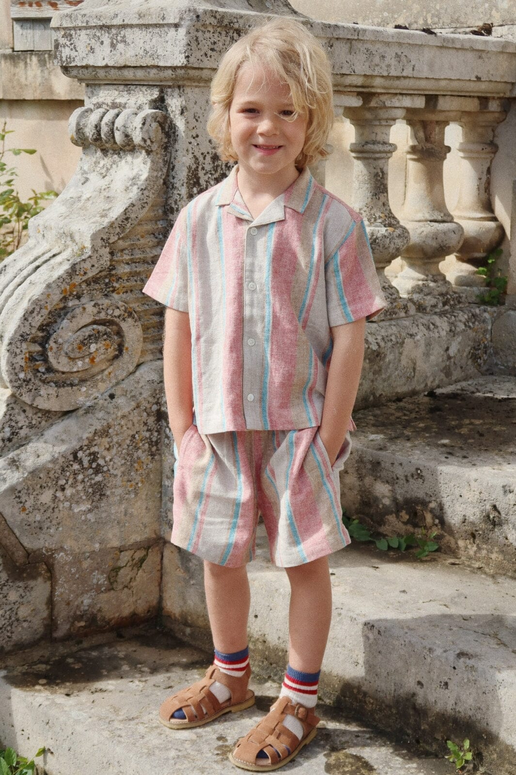 Konges Sløjd - Venice Ss Shirt Ks102448 - Stan Stripe