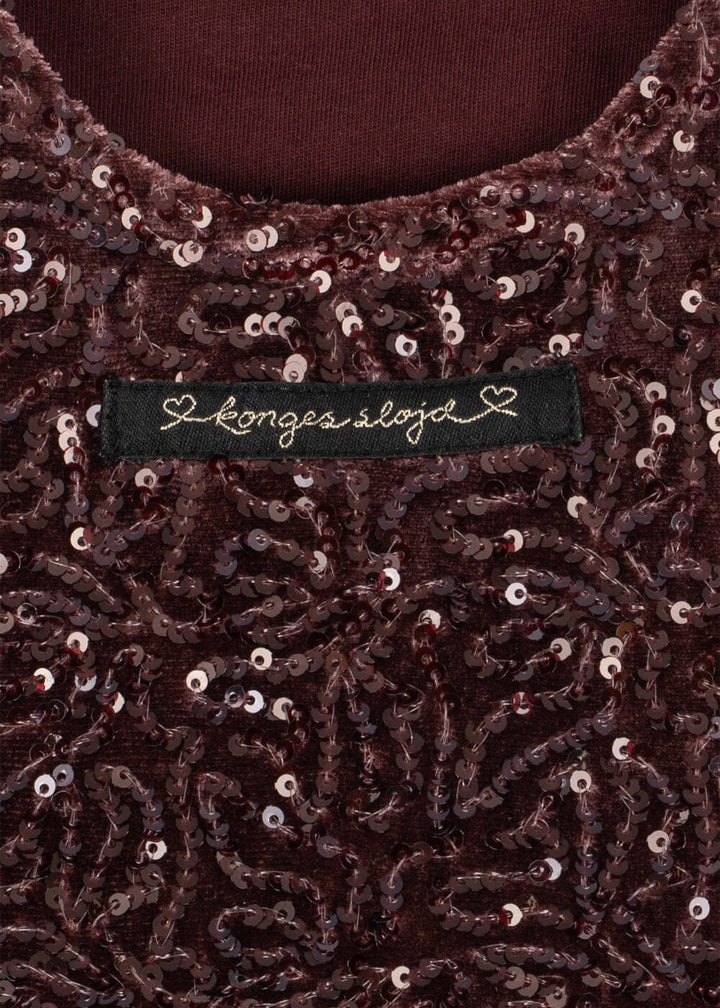 Konges Sløjd - Viola Dress Ks106646 - Decadent Chocolate