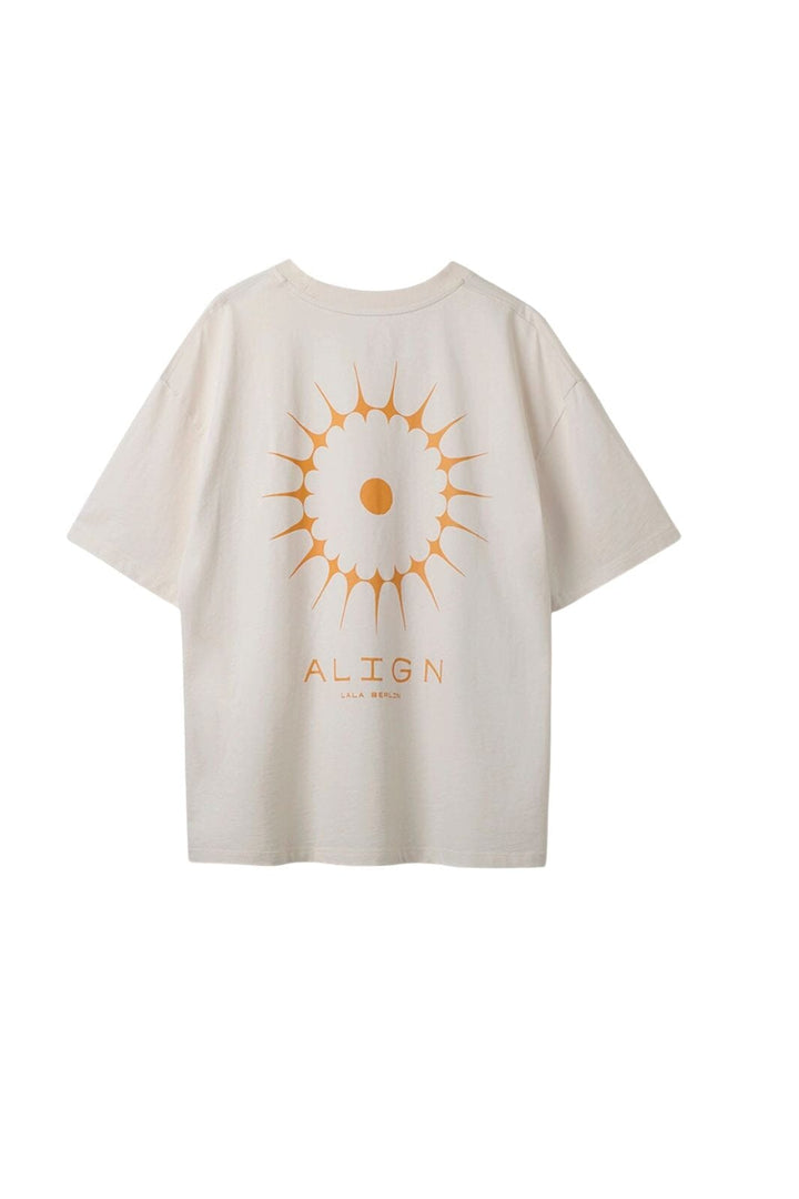 Lala Berlin - T-Shirt Heike 10024794 - White Sand T-shirts 