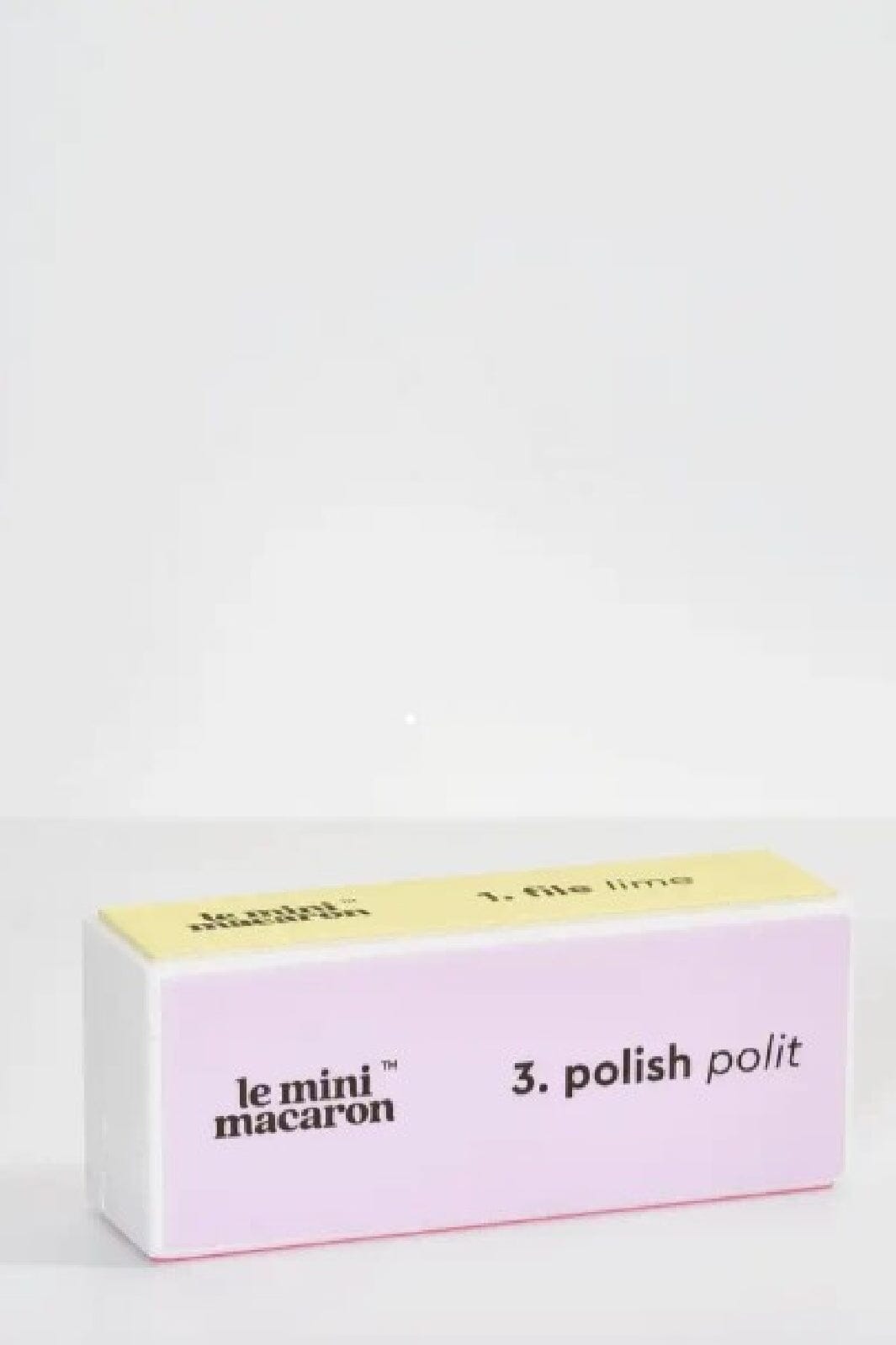 Le Mini Macaron - 4 Ways Nail Buffer AC015 - N/A