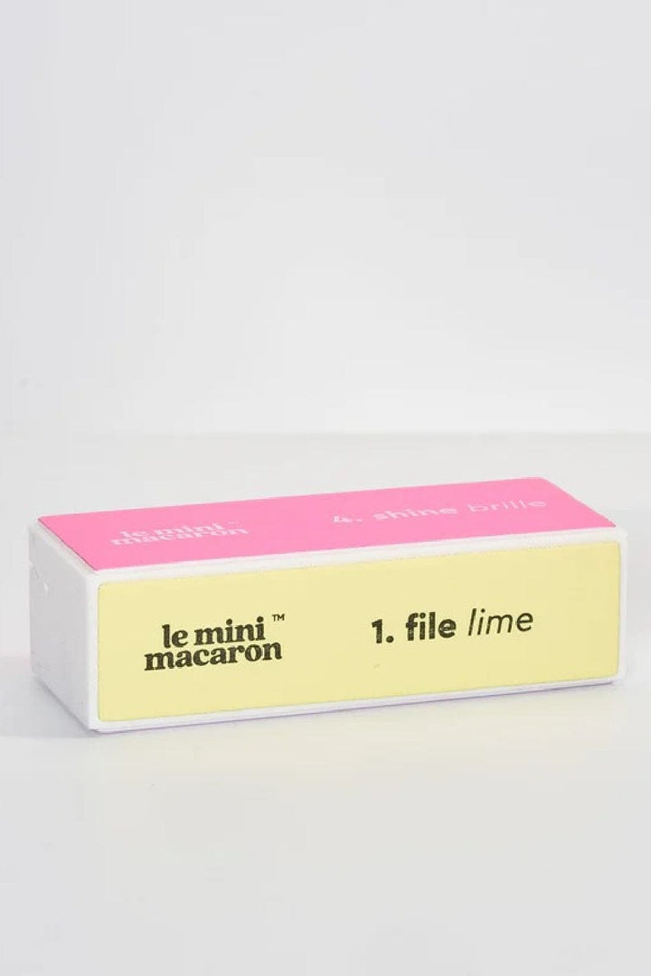 Le Mini Macaron - 4 Ways Nail Buffer AC015 - N/A