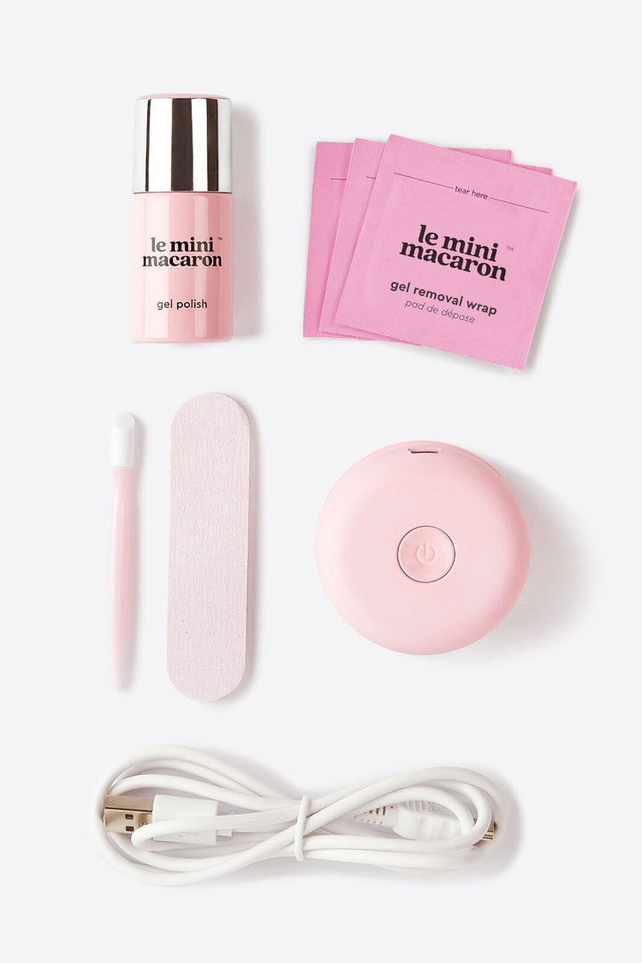 Le Mini Macaron KIT014 - Gel Manicure Kit Fairy Floss