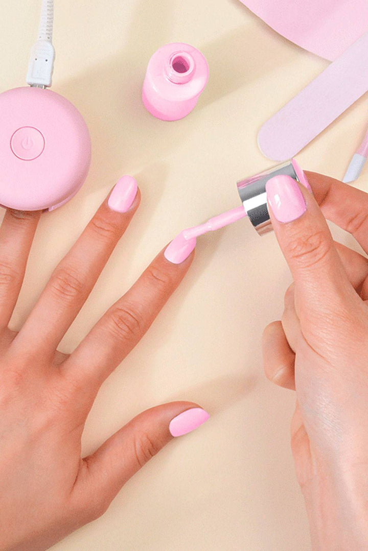 Le Mini Macaron KIT014 - Gel Manicure Kit Fairy Floss