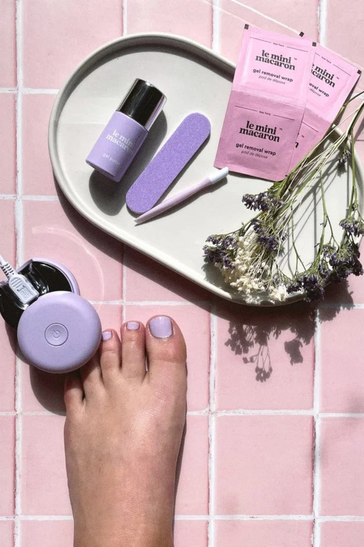 Le Mini Macaron - Gel Manicure Kit KIT018 - Lilac Blossom