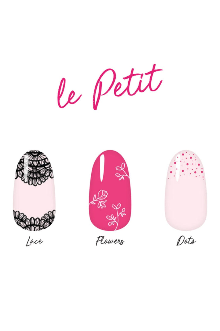 Le Mini Macaron - Les Brushes AC017 - Nail Art Brush Trio