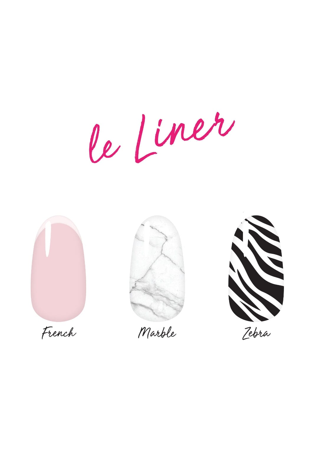 Le Mini Macaron - Les Brushes AC017 - Nail Art Brush Trio